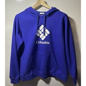 Columbia TREK GRAPHIC Hoodie Sweatshirt Purple Women Size Large NWT